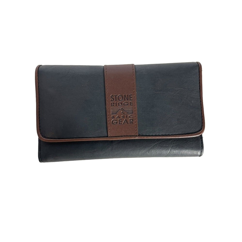 Vintage Stone Ridge Basic Gear‎ Wallet With Multiple Compartments